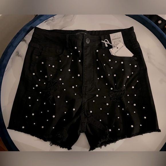 Denim&Co Pants - Denim Couture Pearl Shorts